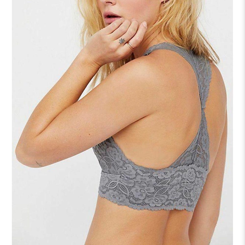 FREE PEOPLE Galloon Lace Racerback BRALETTE XS NEW bra - Picture 2 of 6